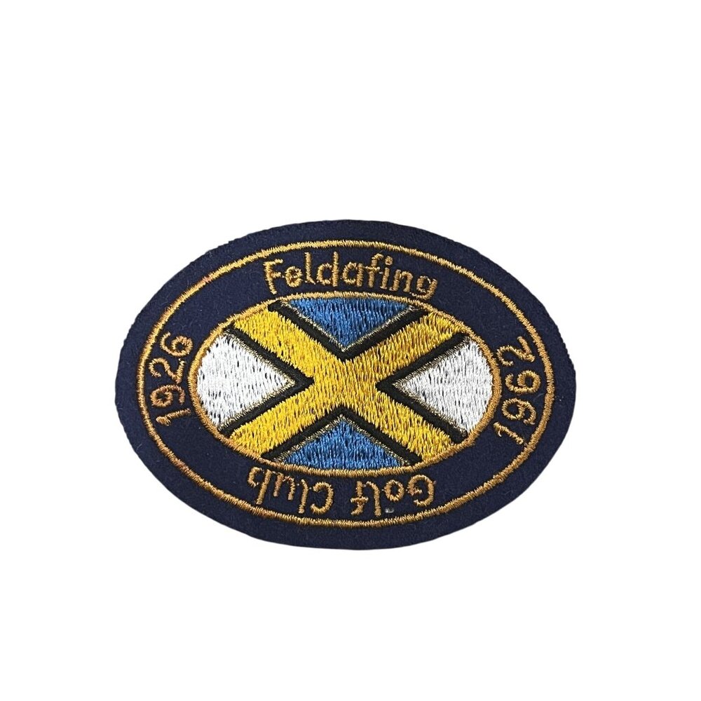 Vintage Feldafing Golf Club Germany 1926 1962 Embroidered Golf Patch
